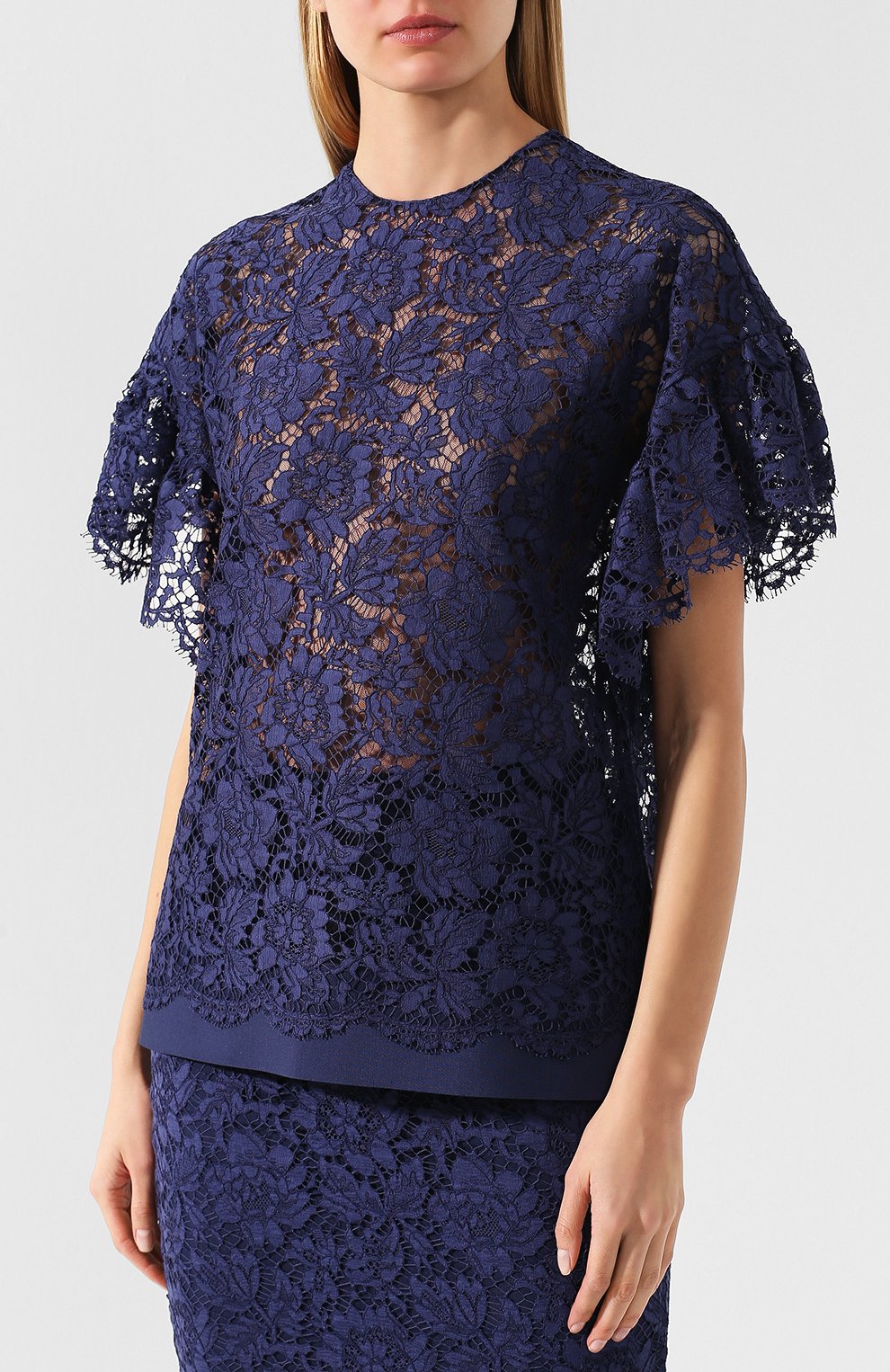 Кружевной топ VALENTINO, арт. RB3AE3I0360, фото 3