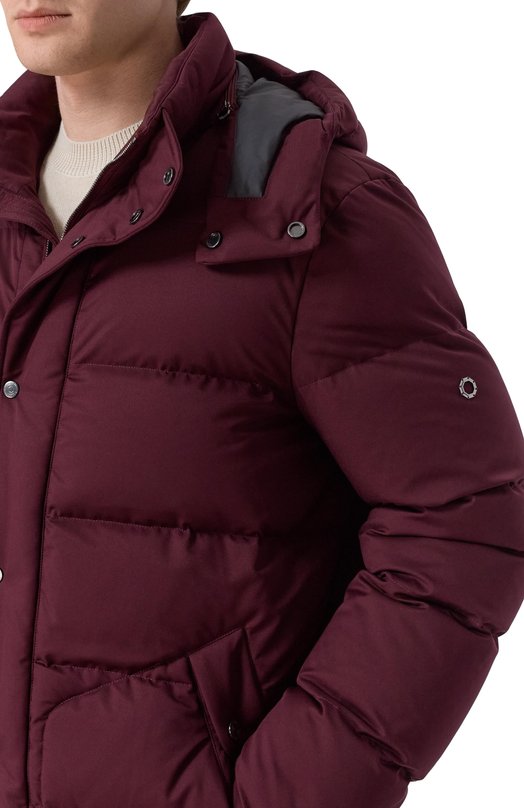 Пуховик Stefano Ricci M6J5400120/PL001T_001 Бордовый  M6J5400120/PL001T_001 Фото 5