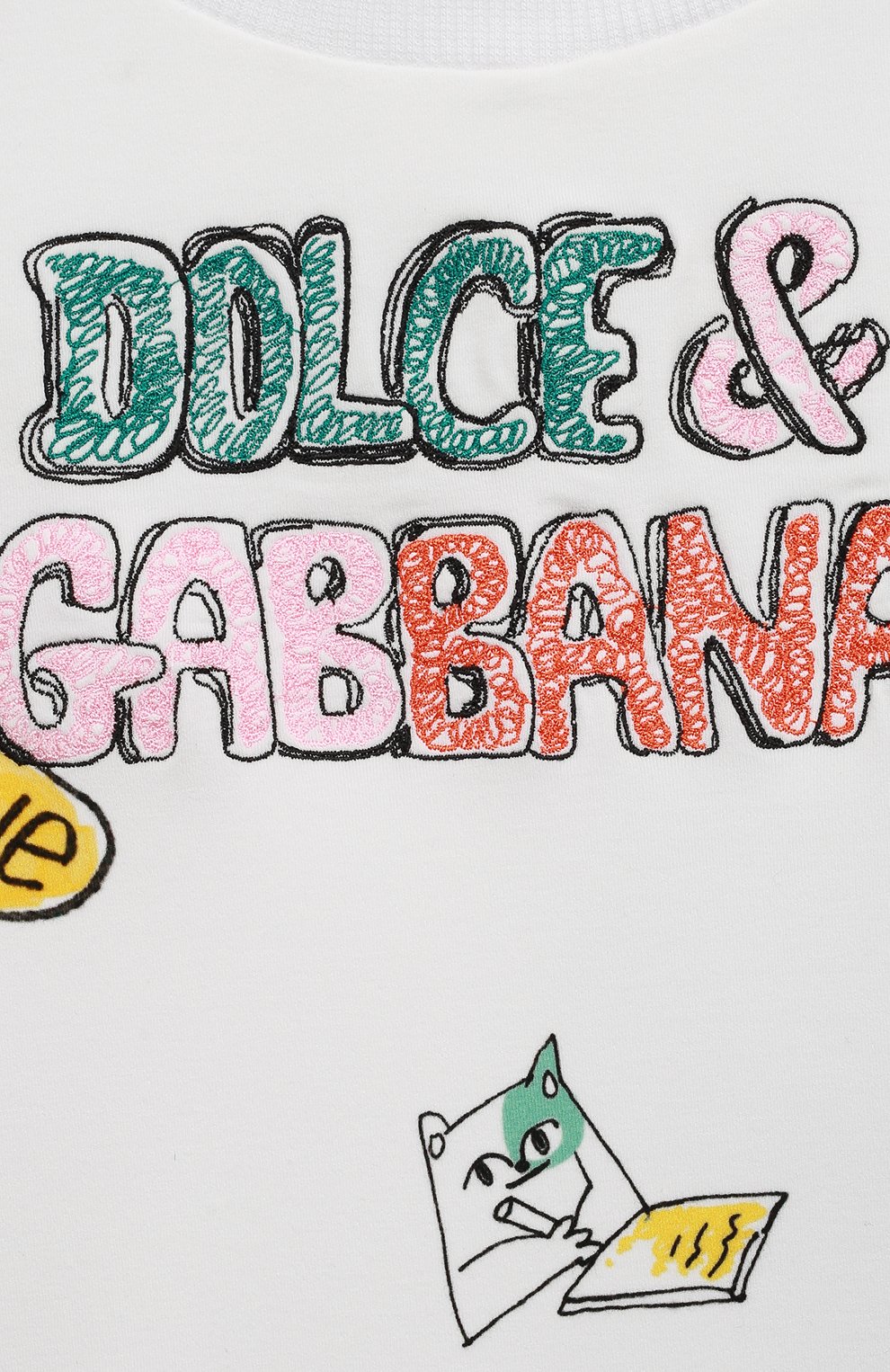 Хлопковое платье DOLCE & GABBANA, арт. L5JD4M/G7E1B/8-14, фото 3