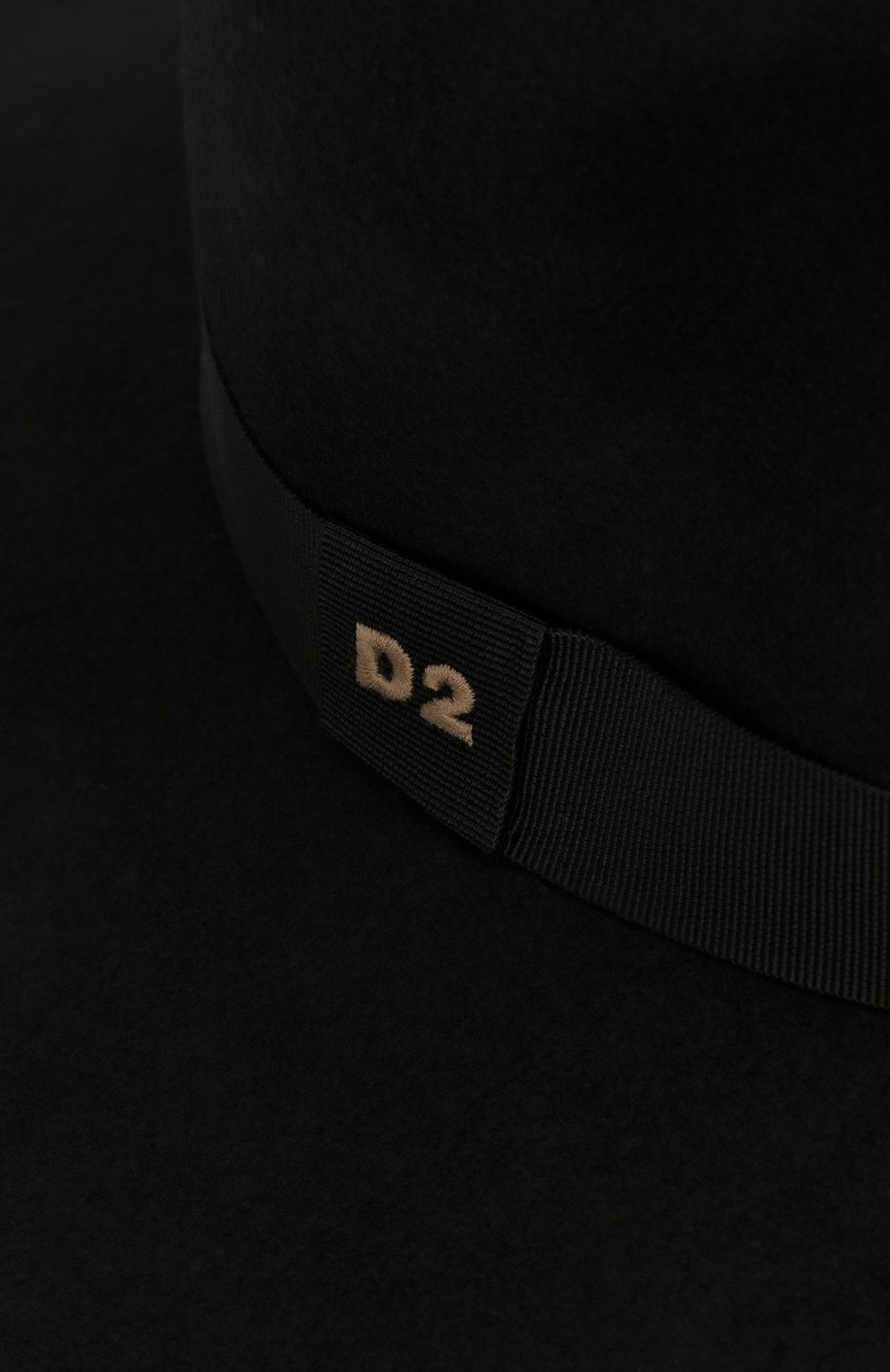 Фетровая шляпа DSQUARED2 черного цвета по цене 21100 руб., арт. HAW0006 30701427, фото 3 Фетровая шляпа DSQUARED2, арт. HAW0006 30701427, фото 3