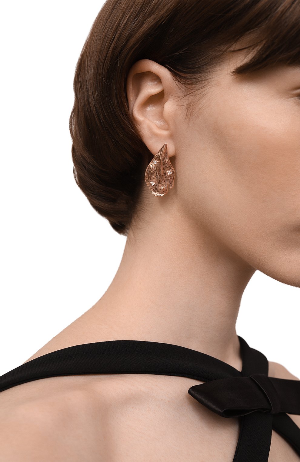 Серьги лепестки пиона MIDGARD PARIS, арт. 5778w, фото 2