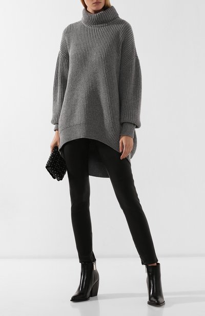 Кожаные легинсы ISABEL MARANT ETOILE черного цвета по цене 116500 руб., арт. PA1420-19A004E/IANY, фото 2 Кожаные легинсы ISABEL MARANT ETOILE, арт. PA1420-19A004E/IANY, фото 2