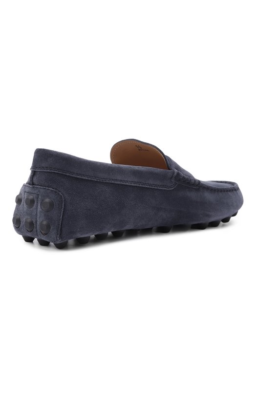 Замшевые мокасины Gommino Bubble Tod’s XXM52K00640RE0 Синий  XXM52K00640RE0 Фото 5