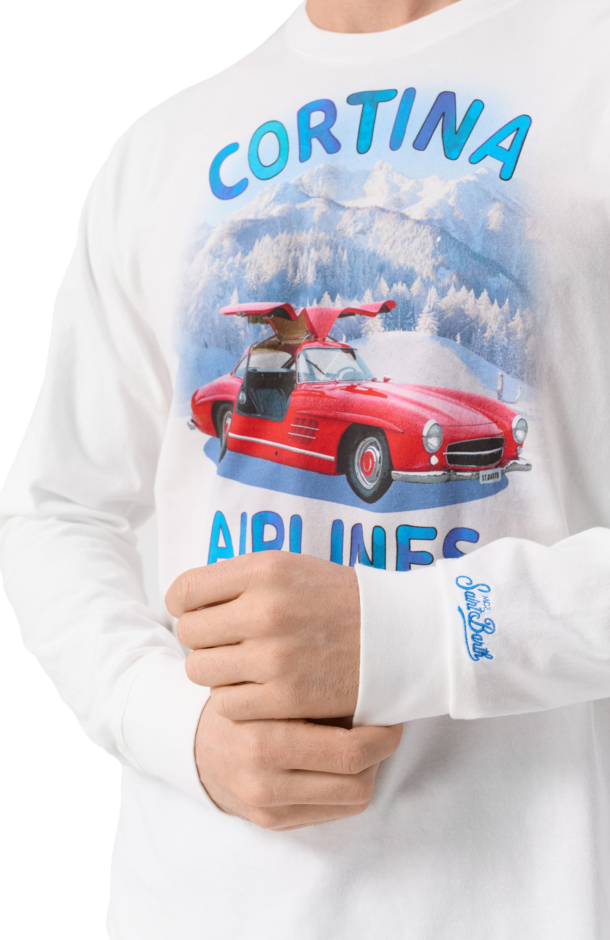 Хлопковый лонгслив MC2 SAINT BARTH, арт. LUT0N/01161G, фото 5