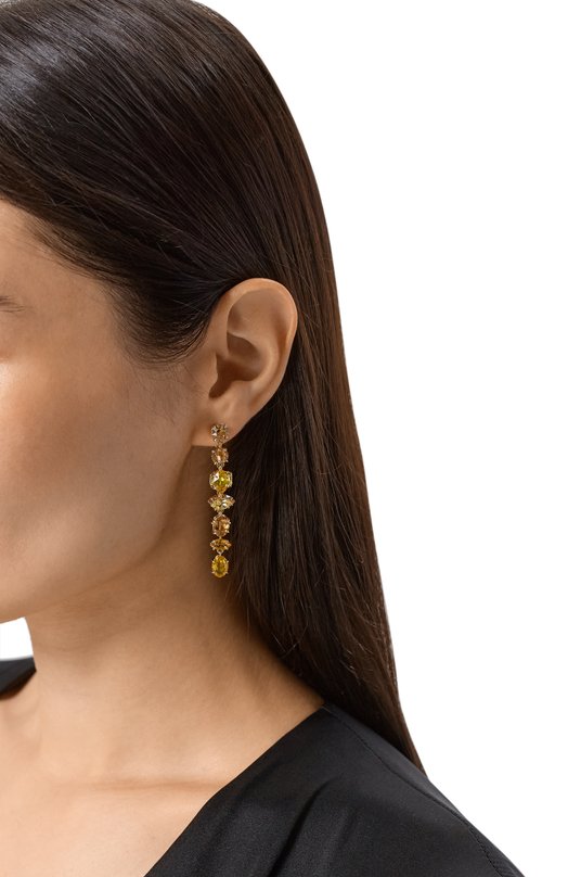 Серьги Gema Swarovski 5718073 Жёлтый  5718073 Фото 2