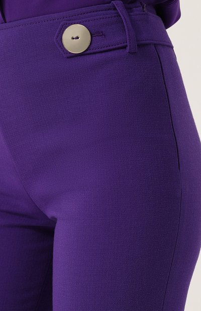 Однотонные расклешенные брюки EMILIO PUCCI, арт. 81RT15/81603, фото 5
