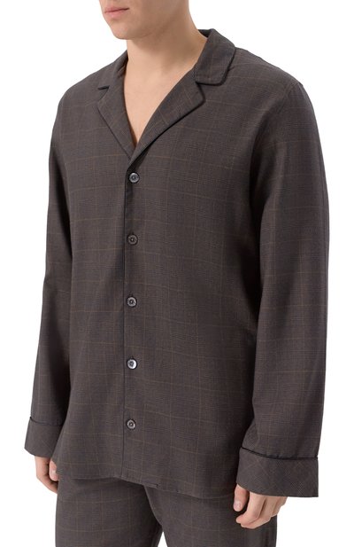 Пижама из хлопка и шерсти ZIMMERLI, арт. 4600-21001, фото 3