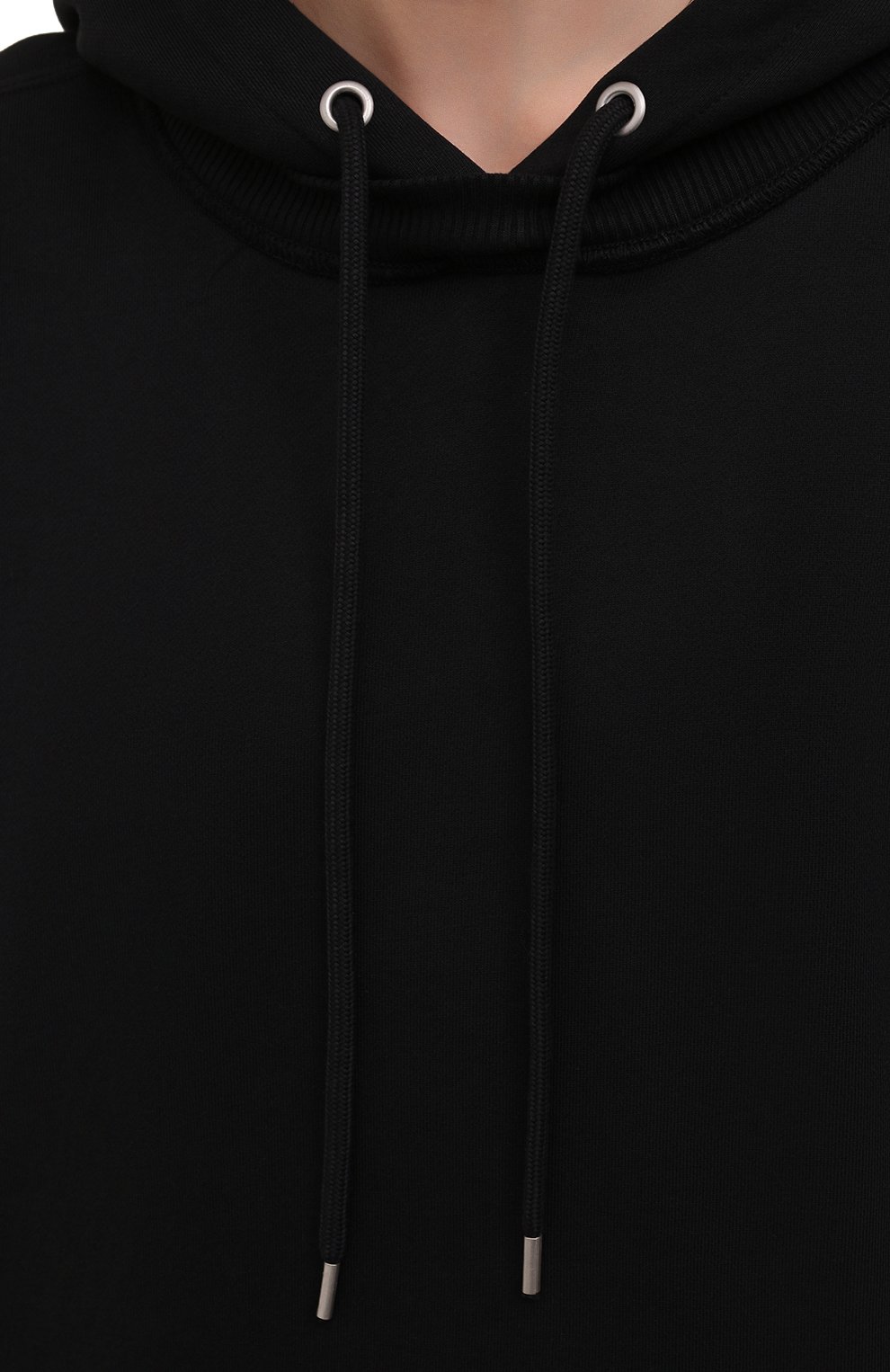 Хлопковое худи HERON PRESTON FOR CALVIN KLEIN черного цвета по цене 21650 руб., арт. K10K108248, фото 5 Хлопковое худи HERON PRESTON FOR CALVIN KLEIN, арт. K10K108248, фото 5