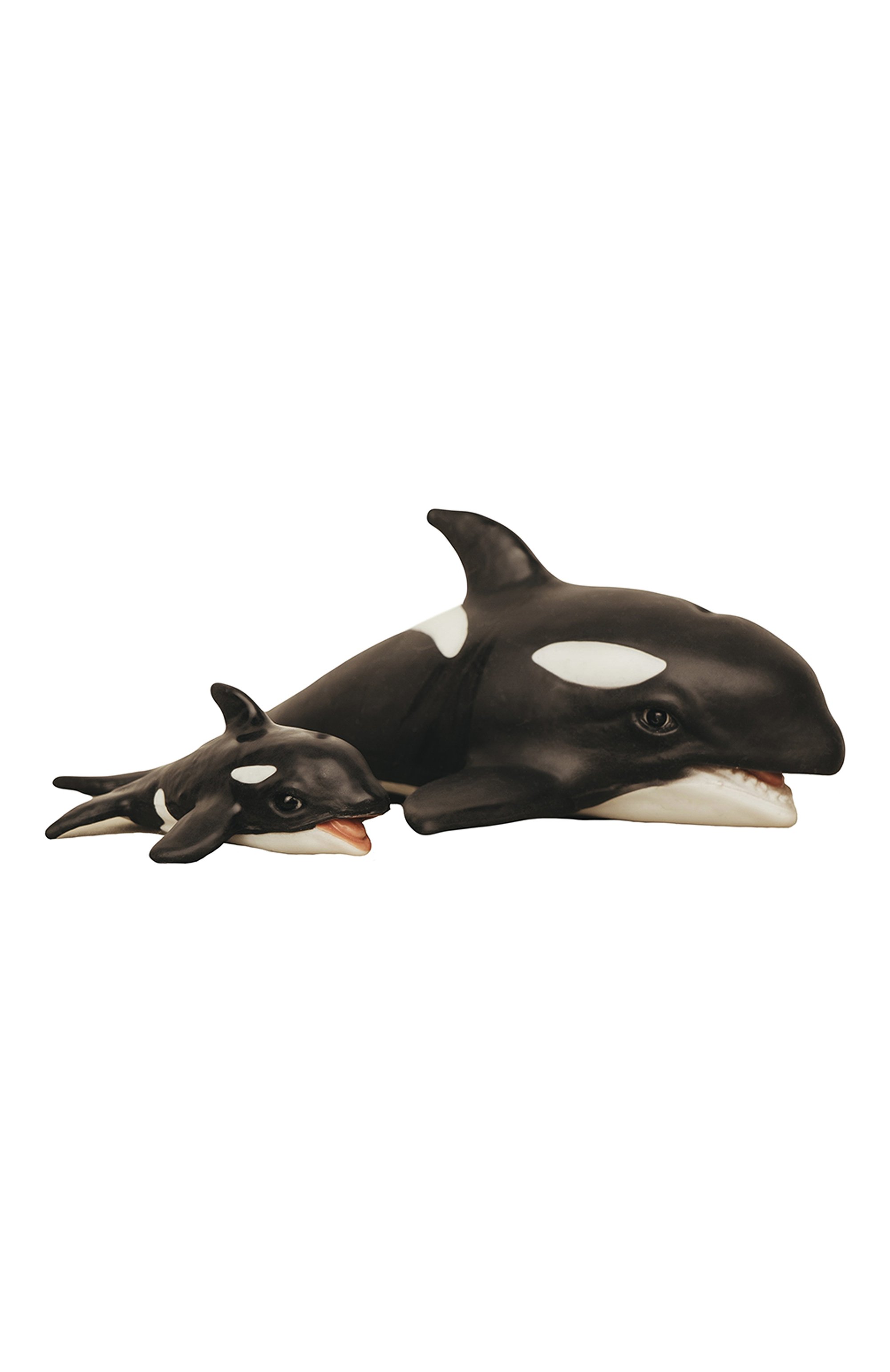 Игрушка косатка с косатенком magic ocean MAGIC MANUFACTORY черно-белого цвета по цене 9670 руб., арт. KMO-0001, фото 2 Игрушка косатка с косатенком magic ocean MAGIC MANUFACTORY, арт. KMO-0001, фото 2