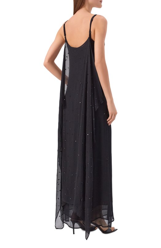Шелковое платье Albus Lumen AL.RT26.DRESS02_SET Чёрный  AL.RT26.DRESS02_SET Фото 3