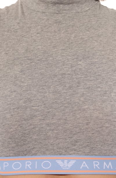 Хлопковый топ EMPORIO ARMANI, арт. 164430/3R227, фото 5