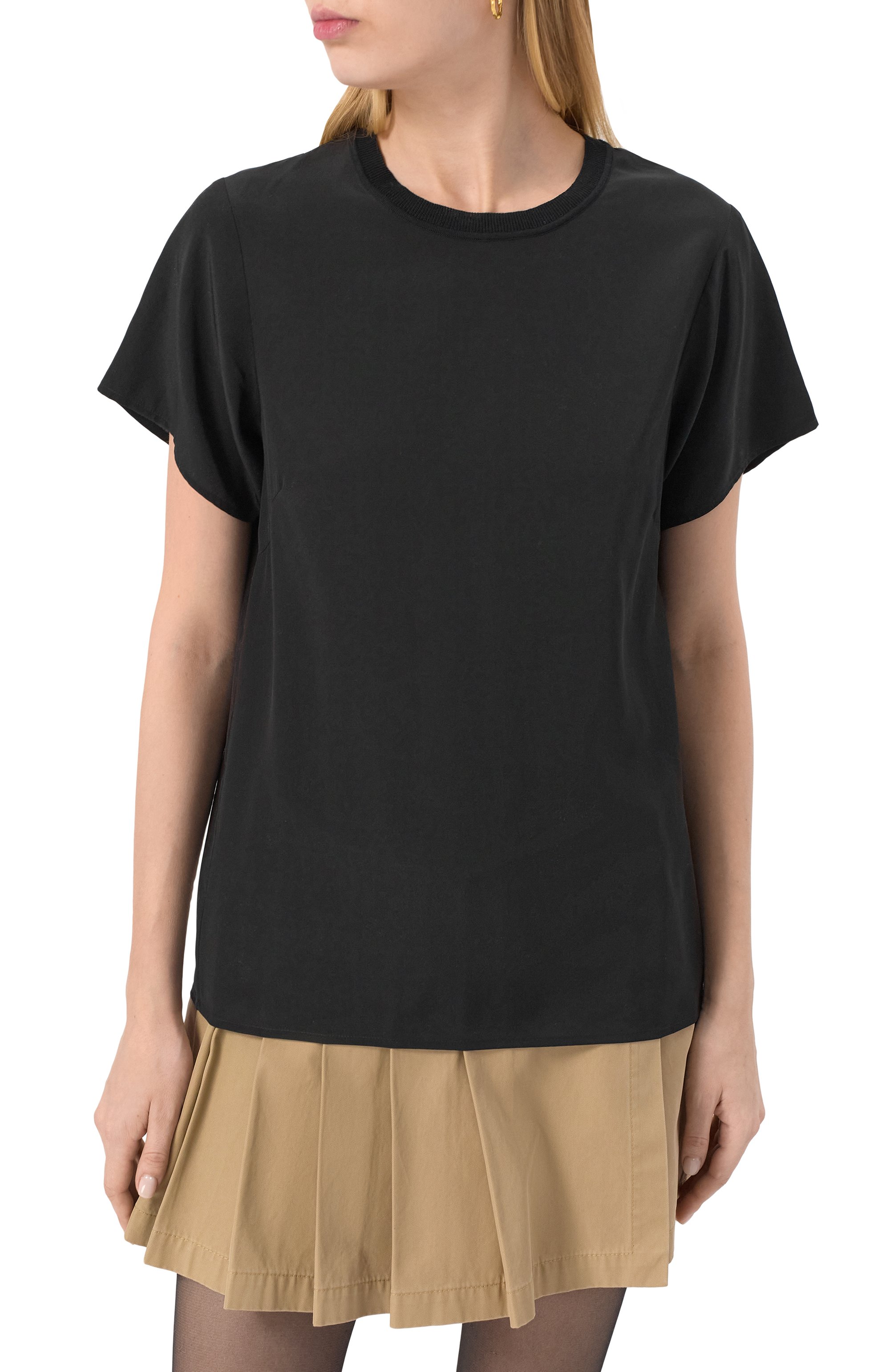 Шелковая футболка P.A.R.O.S.H., арт. D311633, фото 3