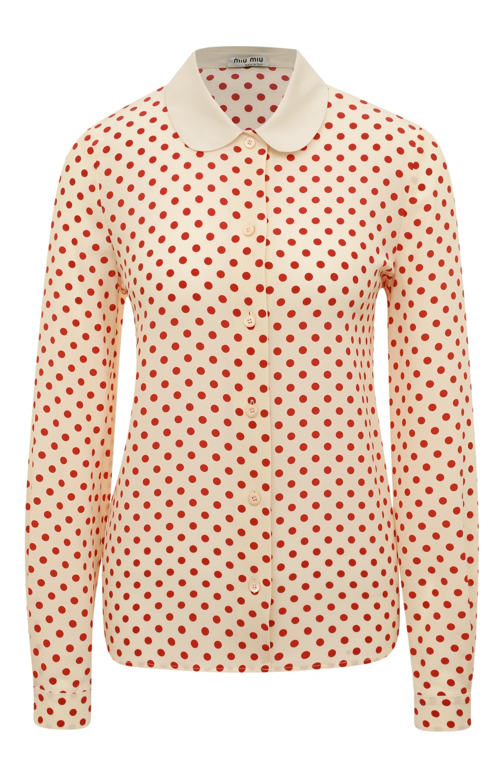 Шелковая блузка MIU MIU, арт. MK1622-10MB-F059I, фото 1