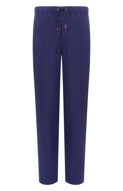 Мужские брюки изо льна и хлопка KITON, арт. UPR003LK0636F02