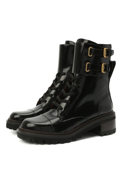 Кожаные ботинки mallory SEE BY CHLOÉ, арт. SB33080A/12280, фото 1