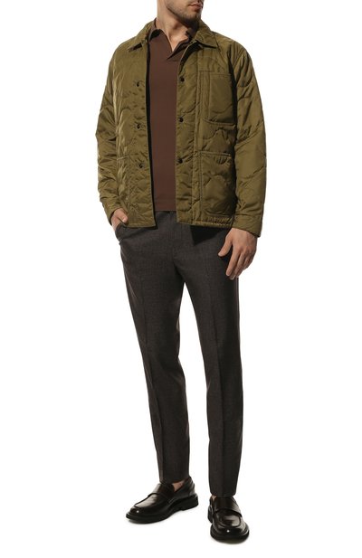 Брюки из шерсти и хлопка CORNELIANI, арт. 904L04-2817546/00, фото 2