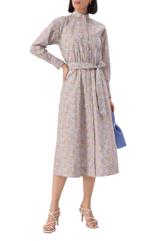 Хлопковое платье Noble&Brulee NB106/250523/6747 Розовый  NB106/250523/6747 Фото 2