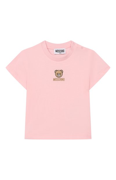 Хлопковая футболка MOSCHINO, арт. MYM047/LAA23