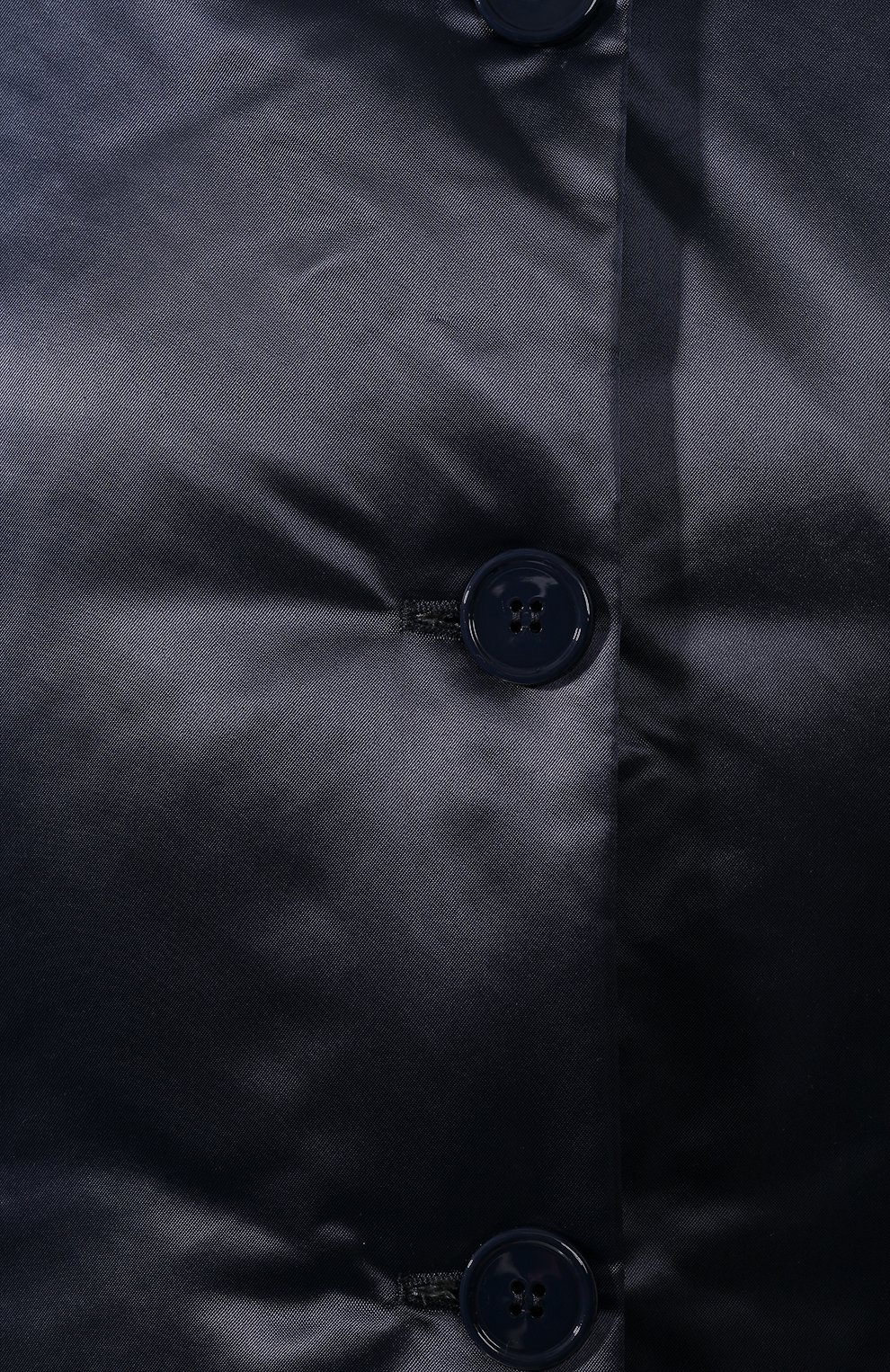 Пуховик с капюшоном MM6 темно-синего цвета по цене 65250 руб., арт. S32AM0309/S49973, фото 5 Пуховик с капюшоном MM6, арт. S32AM0309/S49973, фото 5