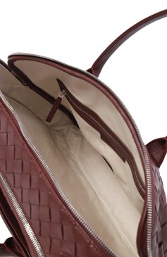 Мужская портфель getaway large BOTTEGA VENETA бордового цвета, арт. 766361/V2HL1 | Фото 5 (Ремень/цепочка: На ремешке; Размер: large; Материал: Натуральная кожа; Сумки-технические: Портфели)