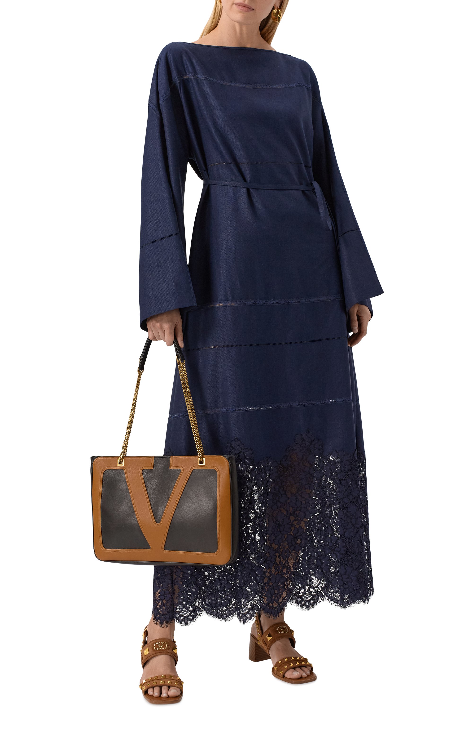 Платье изо льна и шелка MVST, арт. 25E/X2P/0/H021/5546, фото 2