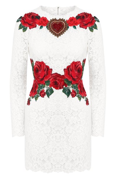Кружевное платье DOLCE & GABBANA, арт. F6C5UZ/HLMCK, фото 1