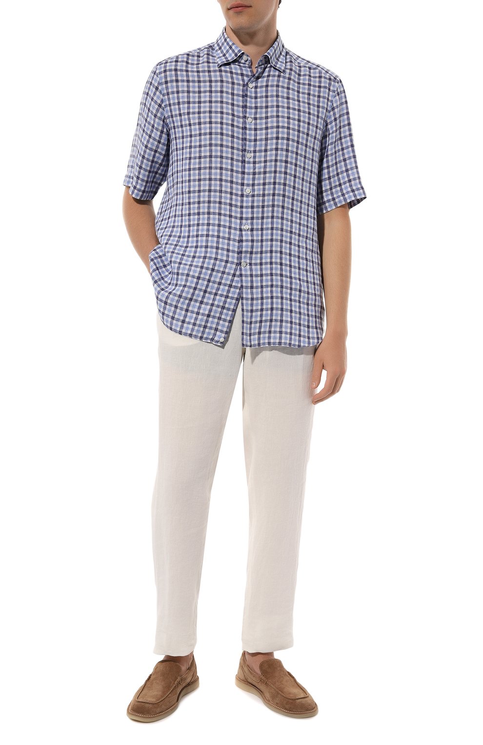 Льняная рубашка STEFANO RICCI, арт. MC007360/LX2716, фото 2