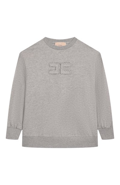 Хлопковый свитшот ELISABETTA FRANCHI LA MIA BAMBINA, арт. EFFE1510/FF002/10-12+