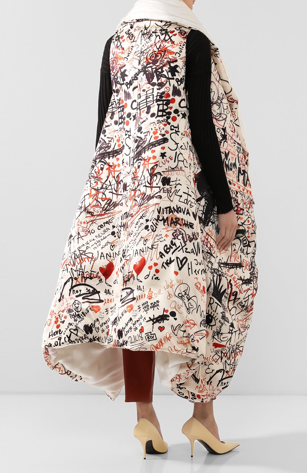 Шелковый жилет BURBERRY, арт. 8024884, фото 4