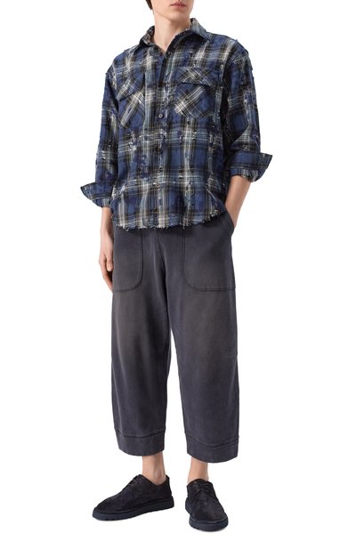 Хлопковые джоггеры R13, арт. R13MK254-001BG, фото 2