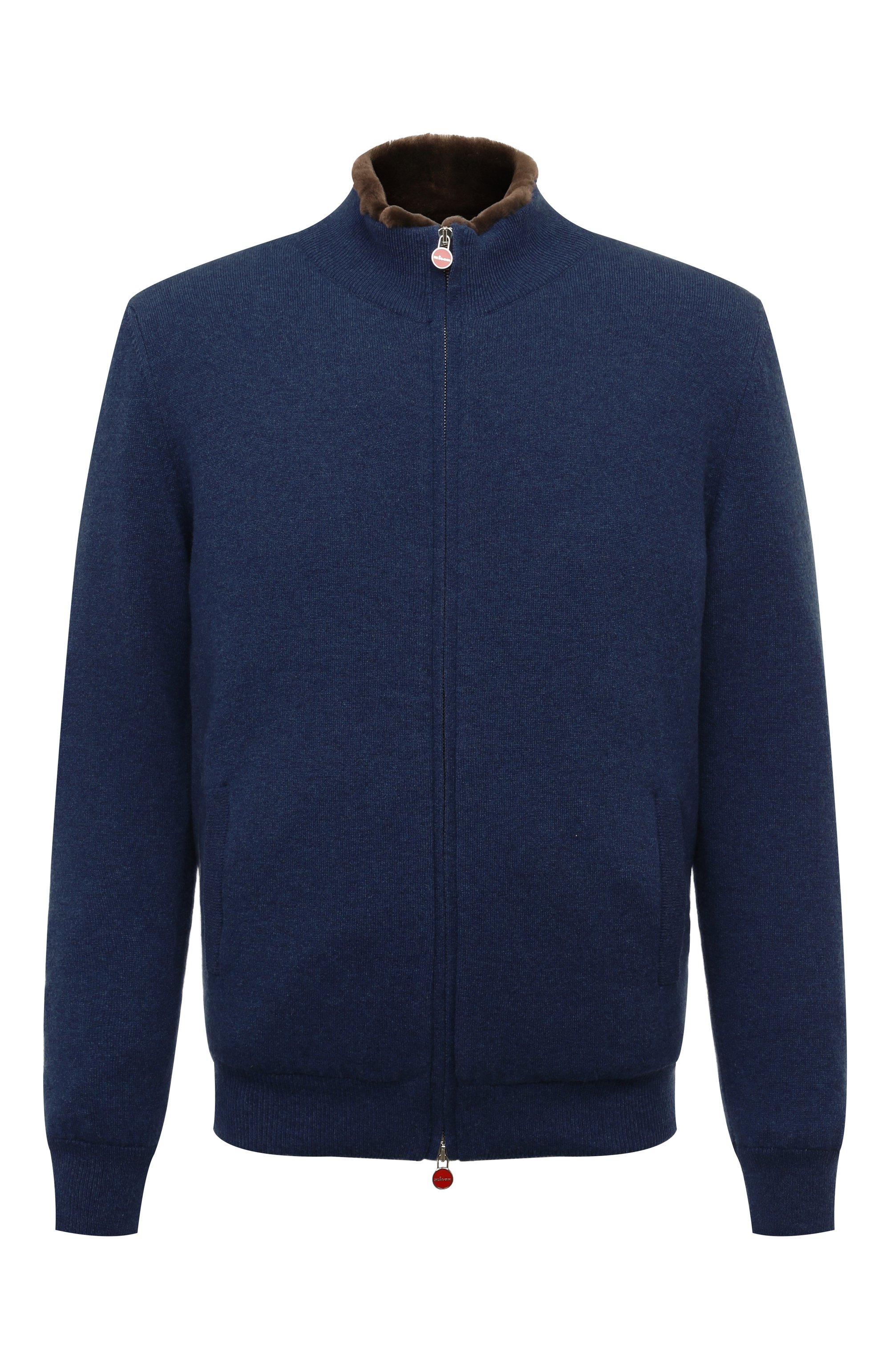 Кашемировый кардиган с подкладкой из овчины KITON, арт. UMK1489S182, фото 1