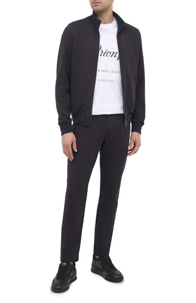 Спортивный костюм из хлопка и кашемира CAPOBIANCO, арт. 9MT15.AG00., фото 1