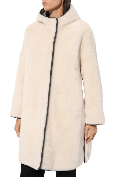 Двусторонняя куртка BRUNELLO CUCINELLI кремового цвета по цене 1355000 руб., арт. MH5049468, фото 3 Двусторонняя куртка BRUNELLO CUCINELLI, арт. MH5049468, фото 3