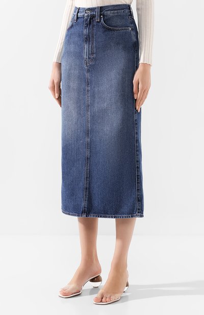 Джинсовая юбка TOTEME, арт. BITTI 193-329-740, фото 3