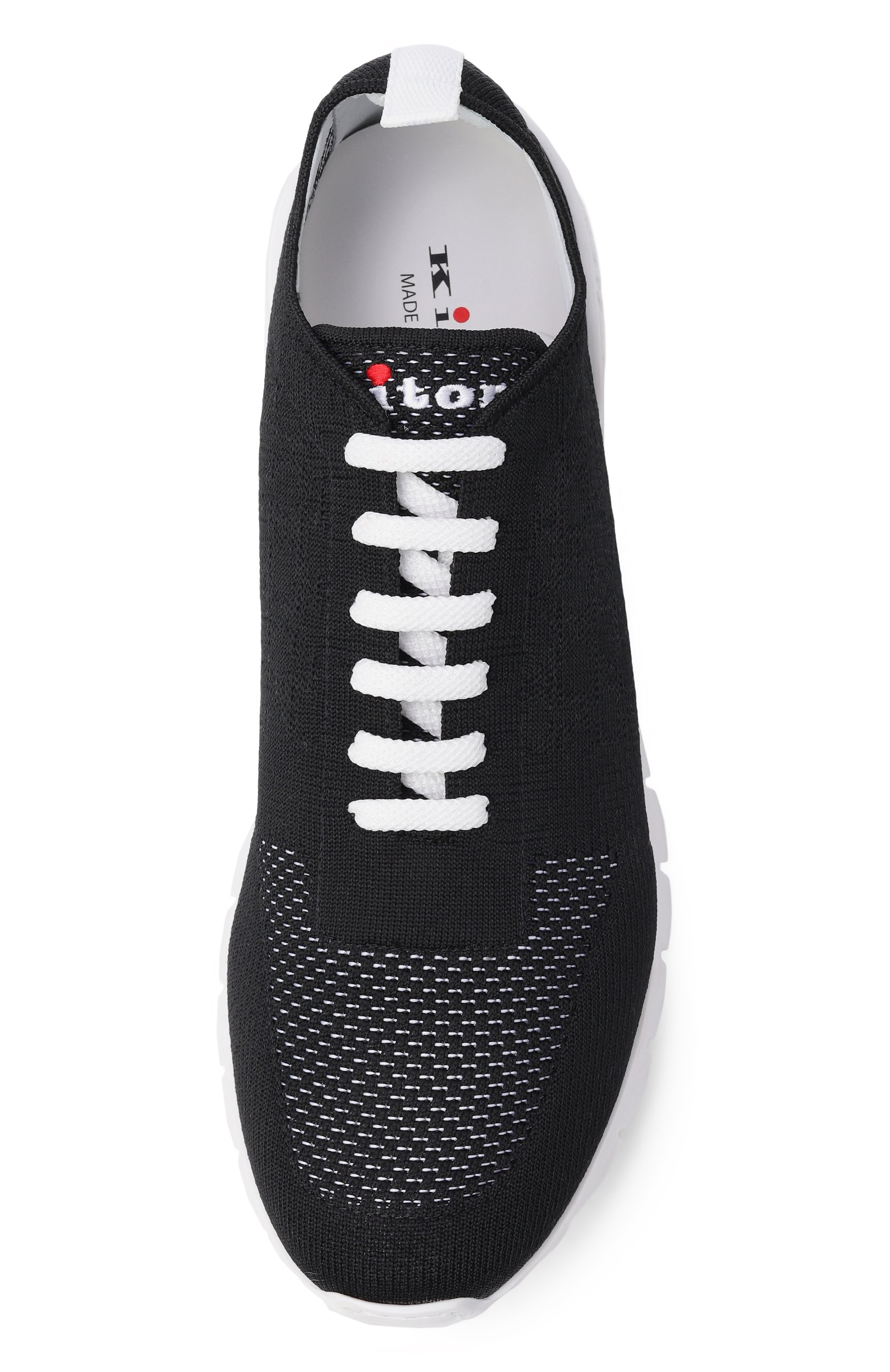 Текстильные кроссовки KITON черного цвета по цене 83900 руб., арт. USSFITSN01152, фото 5 Текстильные кроссовки KITON, арт. USSFITSN01152, фото 5