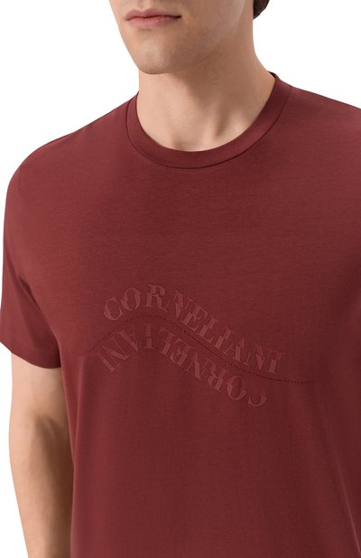 Хлопковая футболка CORNELIANI, арт. 27G584/2725039, фото 5