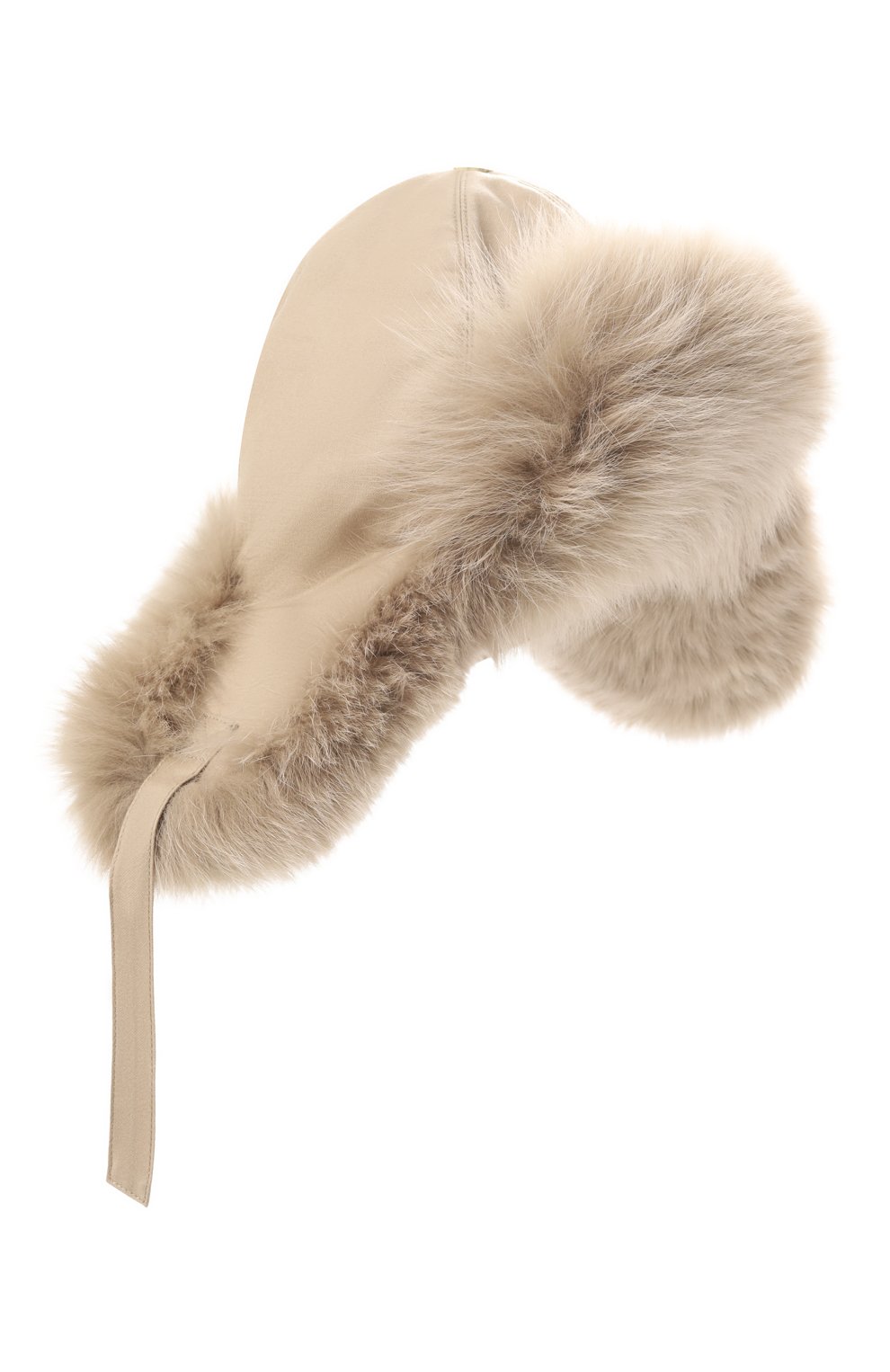 Пуховая шапка-ушанка YVES SALOMON ENFANT, арт. 23WEA017XXW02W, фото 1