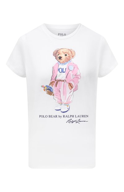 Хлопковая футболка POLO RALPH LAUREN, арт. 211838100, фото 1