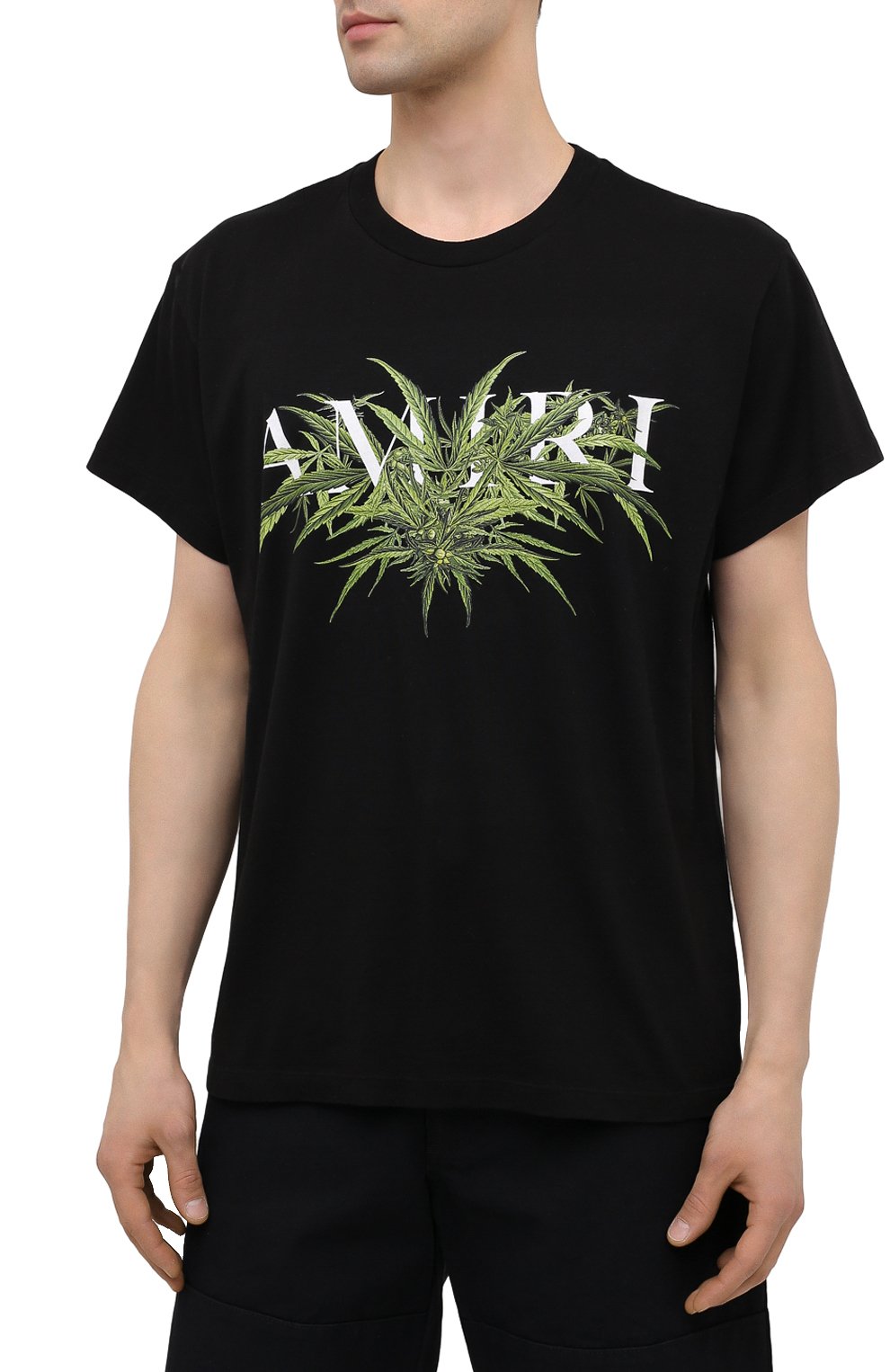Хлопковая футболка AMIRI, арт. MJGT009-001, фото 3