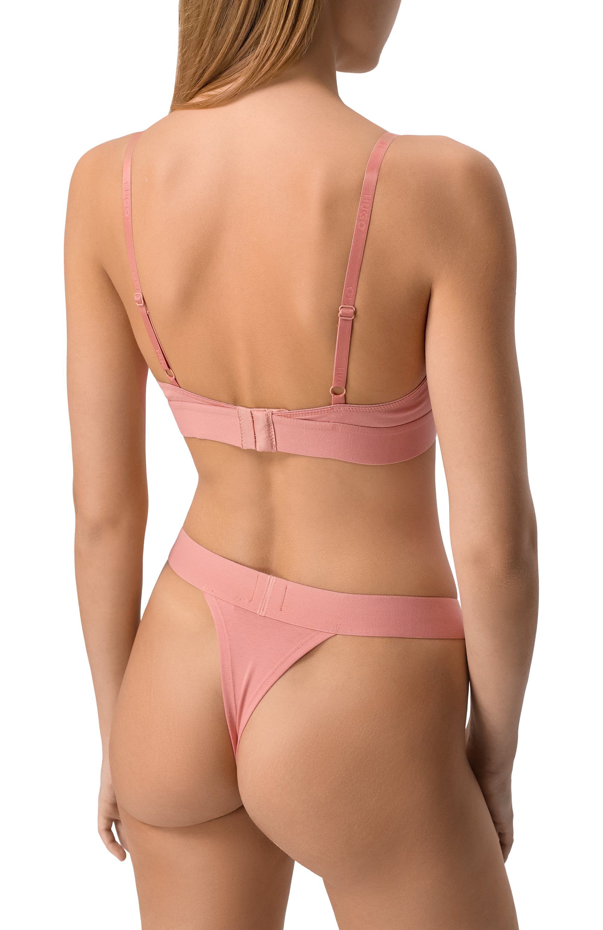 Хлопковые трусы-стринги HUGO, арт. 50503102, фото 3