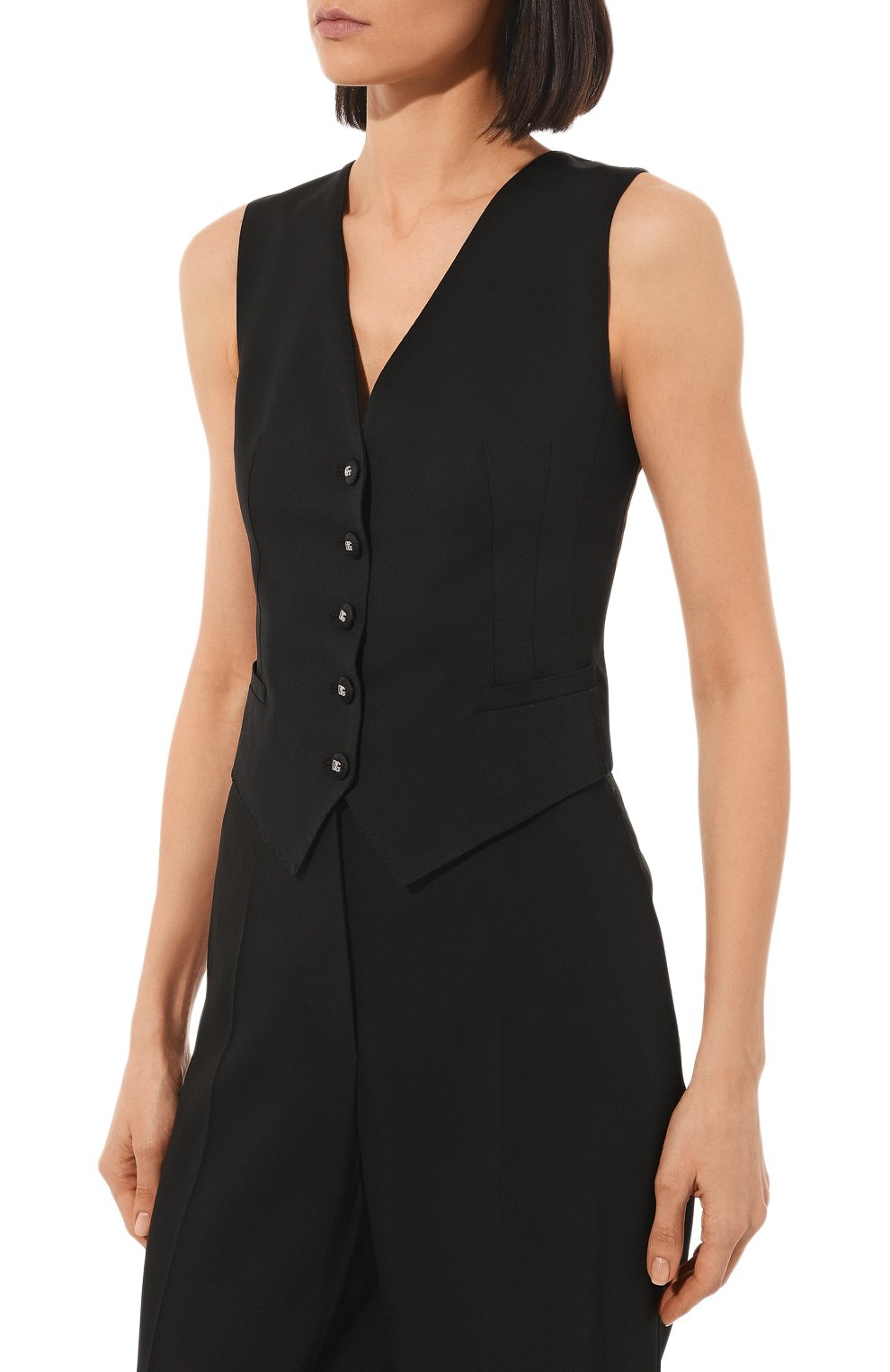 Шерстяной жилет DOLCE & GABBANA, арт. F79H5T/FUBF0, фото 3