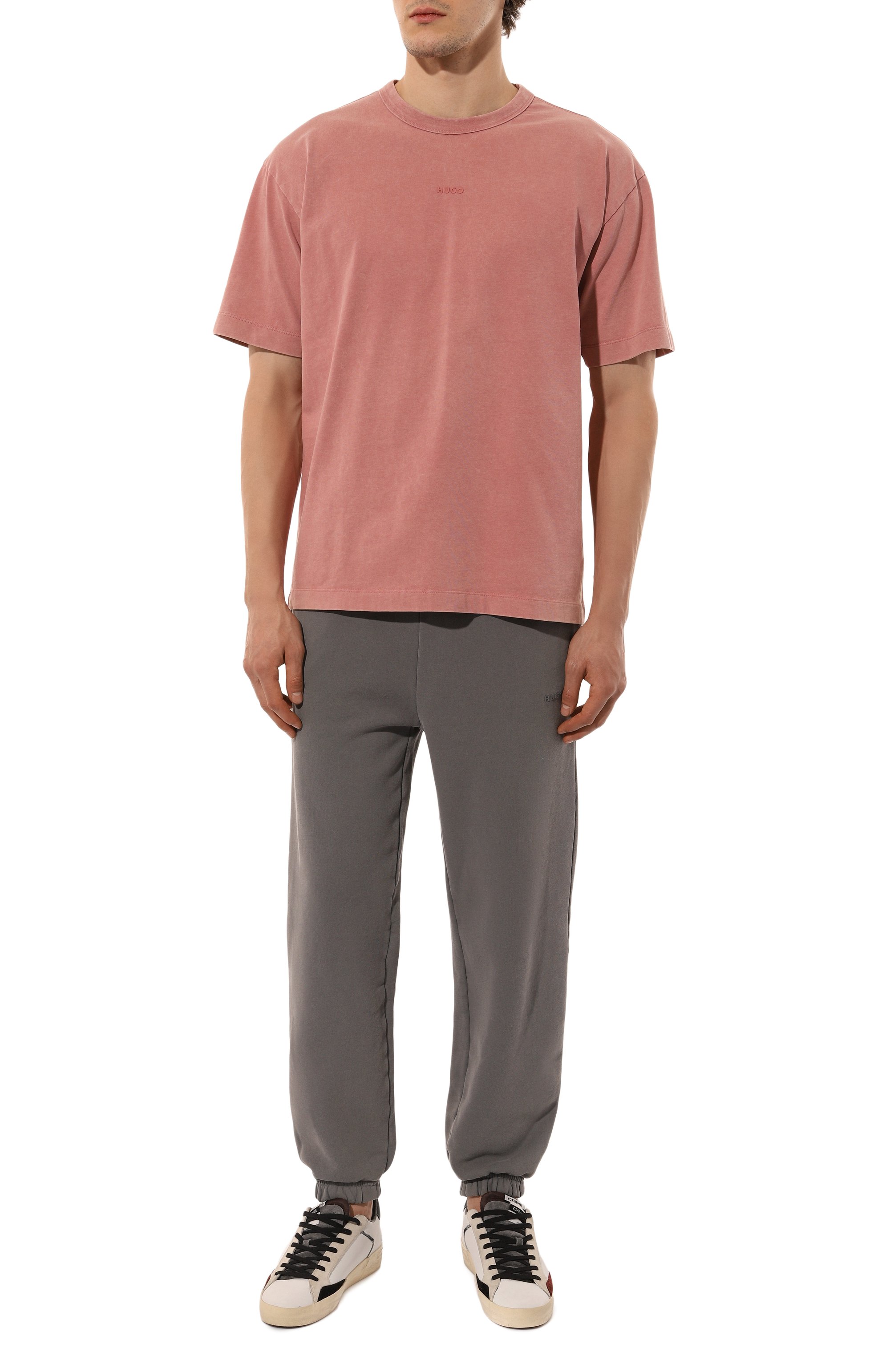 Хлопковая футболка HUGO, арт. 50531739, фото 2
