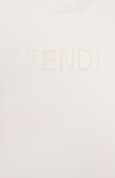 Хлопковая футболка FENDI, арт. JUI202/7AJ/8A-12+, фото 3