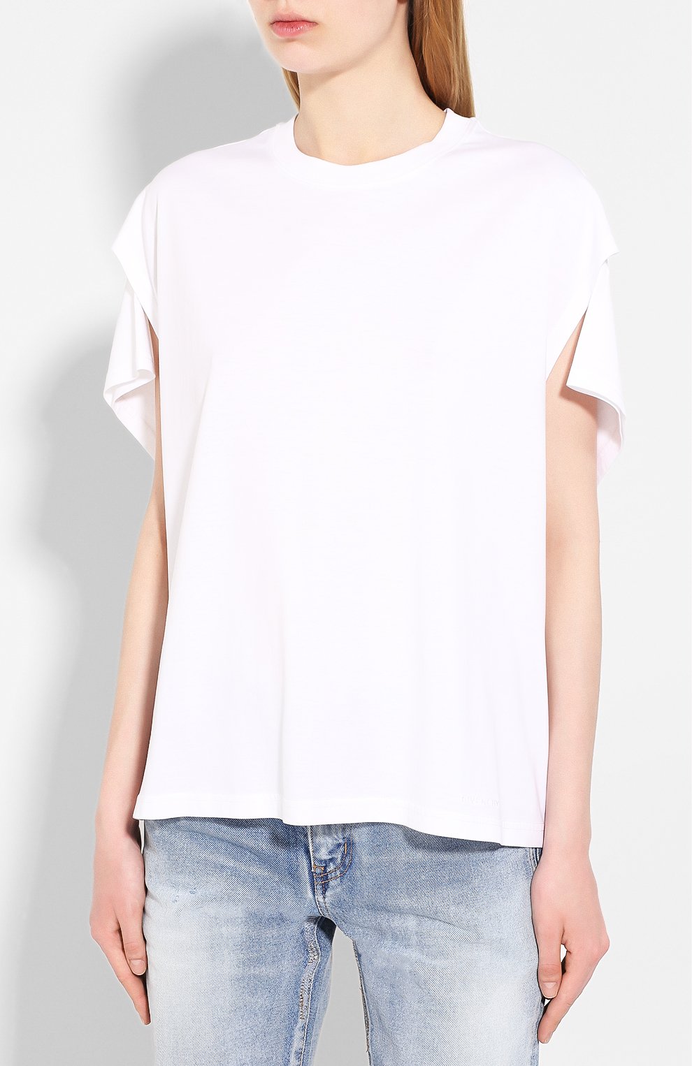 Хлопковая футболка GIVENCHY, арт. BW70883013, фото 3