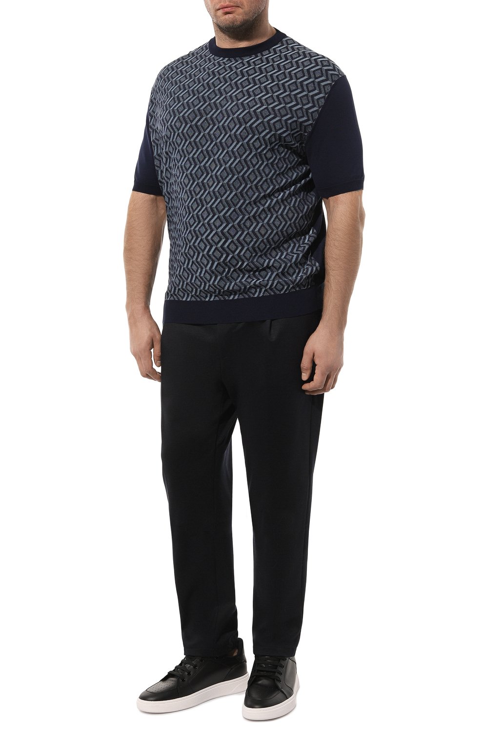 Джемпер из хлопка и шелка STEFANO RICCI, арт. K616393G10/F24231, фото 2