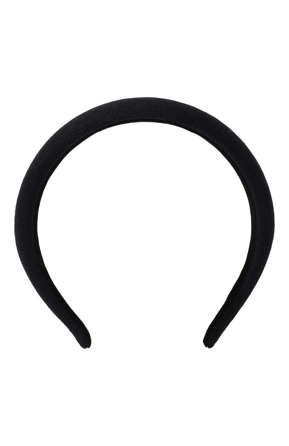 Ободок для волос ALEXANDRE DE PARIS черного цвета по цене 13340 руб., арт. THB25-1T-P24 M2, фото 1 Ободок для волос ALEXANDRE DE PARIS, арт. THB25-1T-P24 M2, фото 1