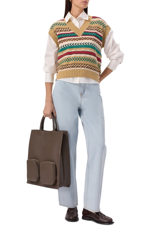 Сумка-тоут Accordo Max Mara Leisure ACC0RD0 Коричневый  ACC0RD0 Фото 7