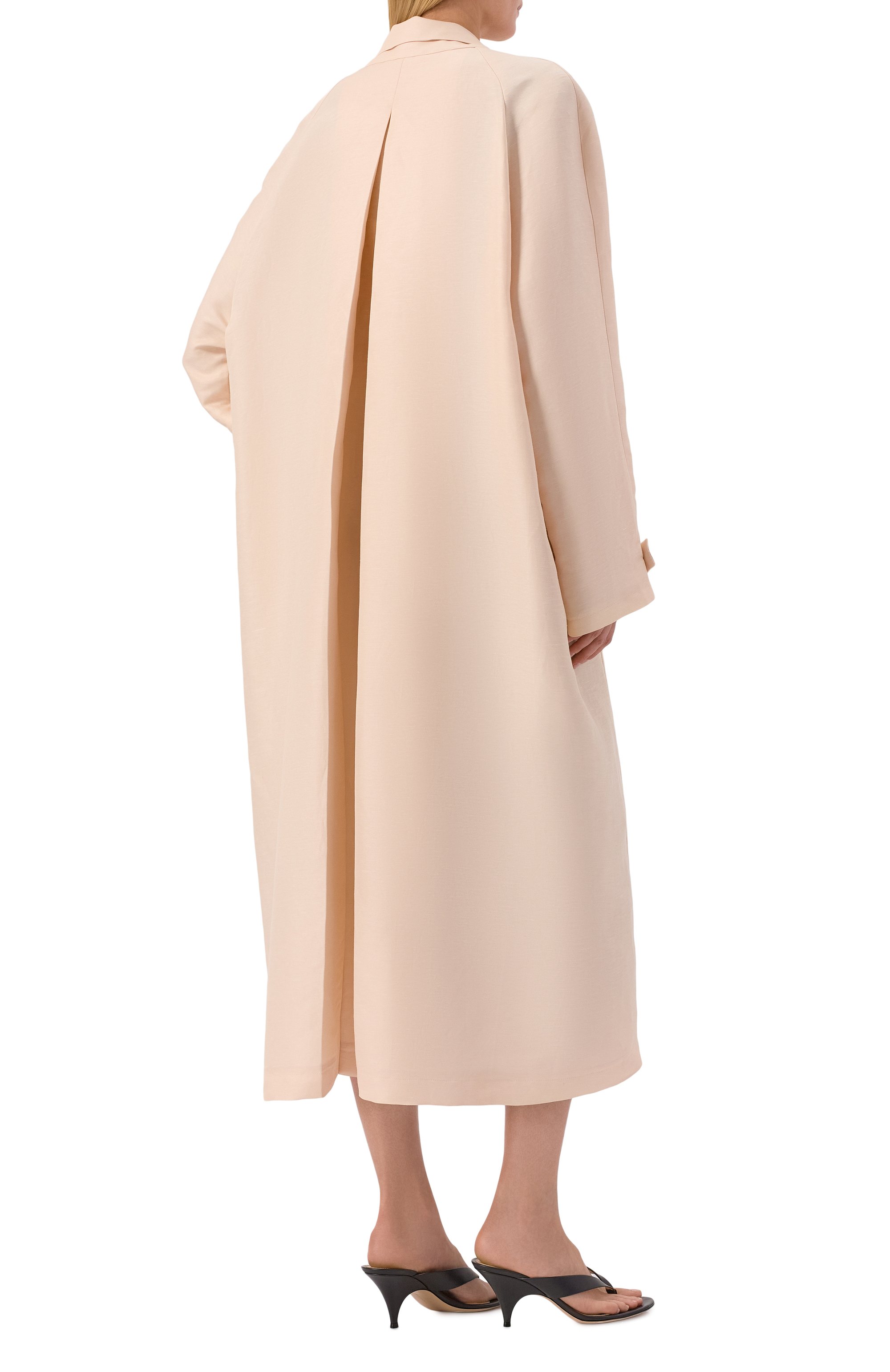 Плащ изо льна и вискозы RUBAN, арт. RSS26-57.1.54.31, фото 4