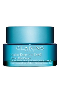 Увлажняющий дневной крем для нормальной и сухой кожи hydra-essentiel (50ml) CLARINS бесцветного цвета, арт. 80092154 | Фото 1 (Обьем косметики: 100ml; Тип продукта: Кремы; Назначение: Для лица)