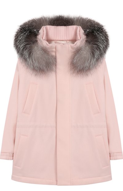 Кашемировая парка с капюшоном LORO PIANA, арт. FAF8661, фото 1